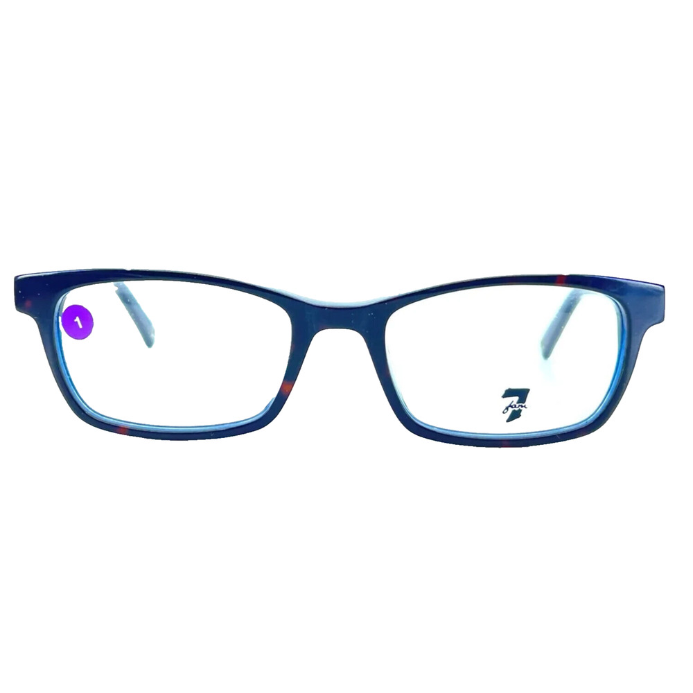 7 FOR ALL MANKIND SEQUOIA BLACK EYEGLASSES FRAMES 51-19-140 UNISEX